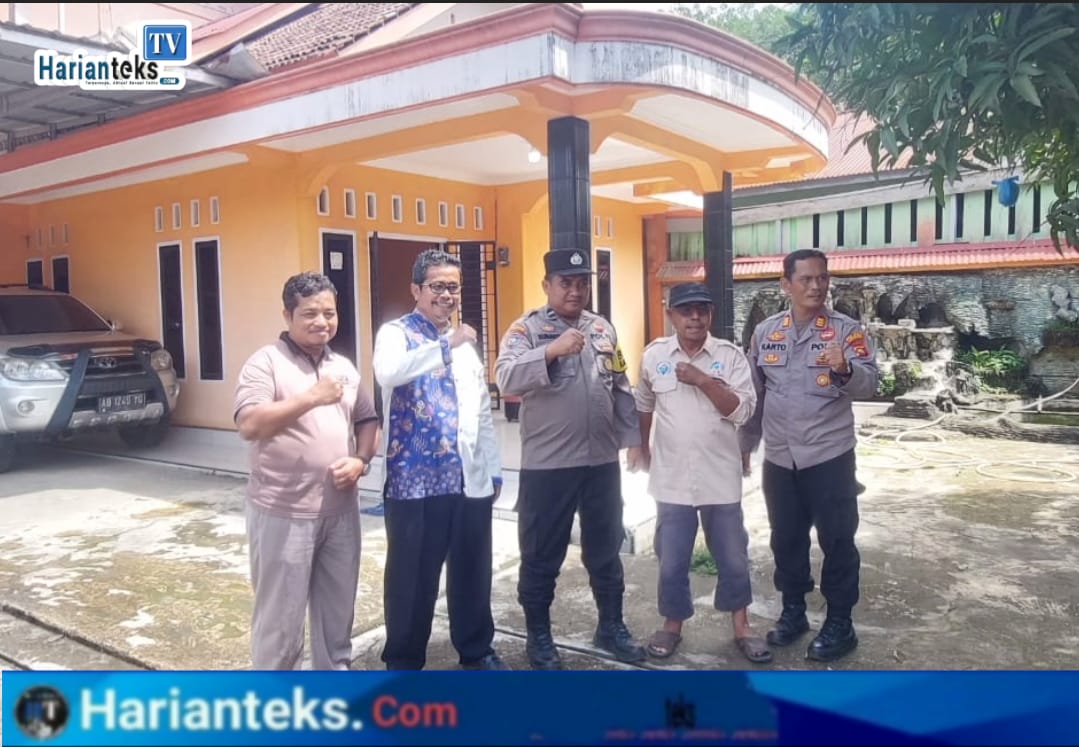 Sosok Aipda Sunaryo Bhabinkamtibmas Polres Sarolangun Hibahkan Tanah Pribadinya Untuk Pembangunan Kantor Desa Pemekaran Baru 
