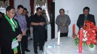 Plt. Wali Kota Gunungsitoli Menghadiri Perayaan Natal dan Tahun Baru Kantor Sinode BNKP Serta Peresmian Rumah Dinas BPHMS (Ephorus) BNKP