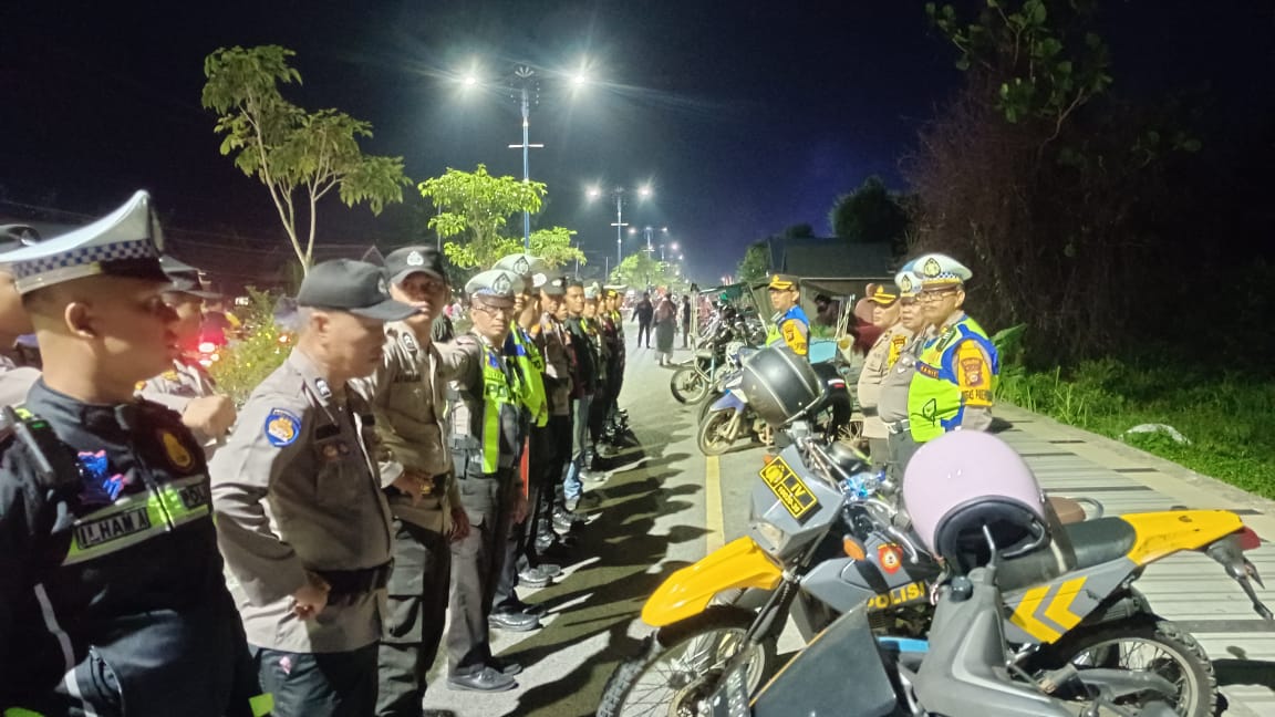 Memasuki Ramadhan Polres Meranti Laksanakan Ops Keselamatan Lancang Kuning : Mengamankan 32 Unit Kenalpot Brong 