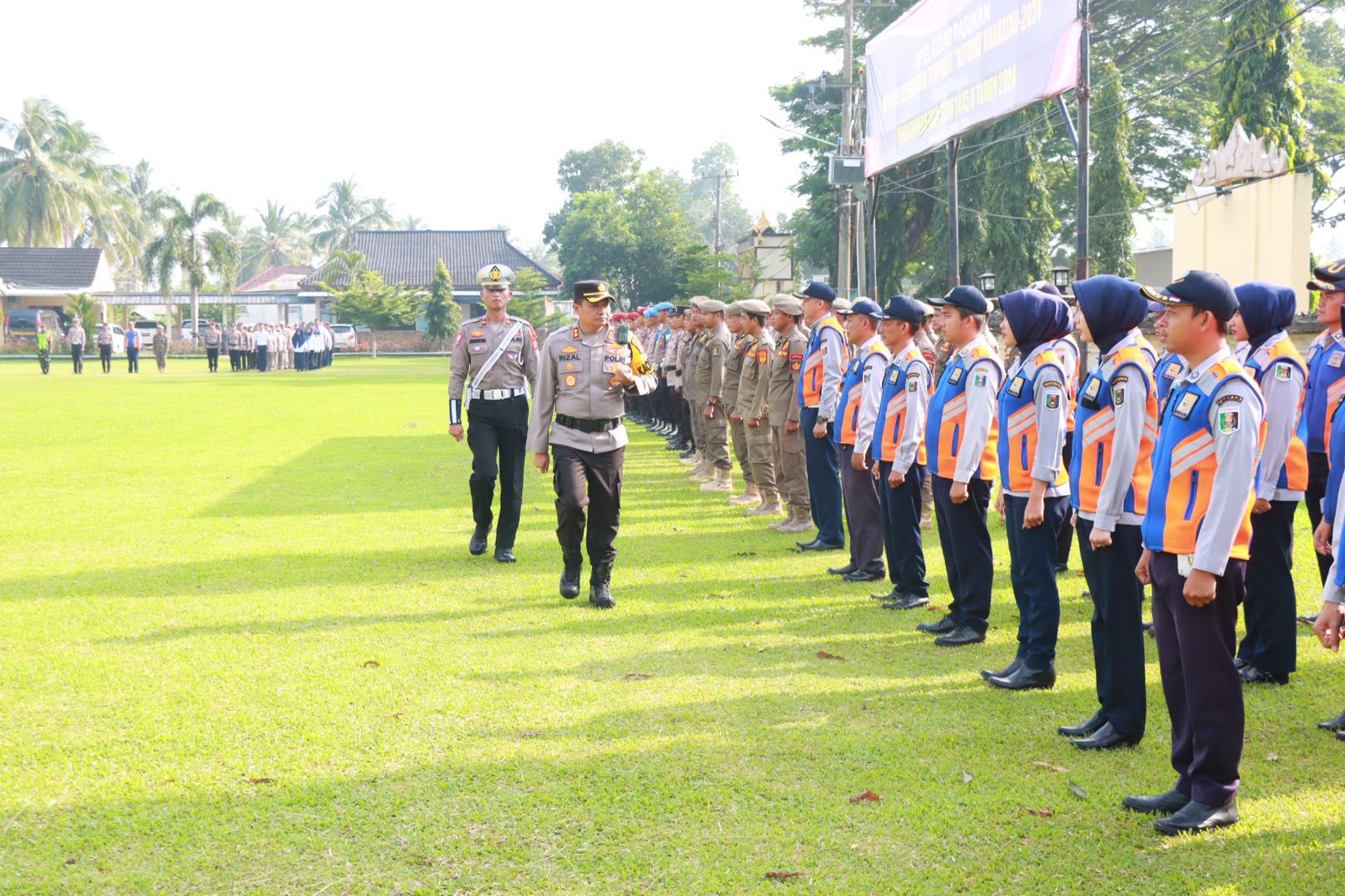 Amankan Arus Mudik Idul Fitri, Polres Lamtim Terjunkan 768 Personel Gabungan