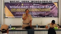 Desa Wongsorejo Dapat Bantuan DAK Bidang Sanitasi Sebanyak 50 Titik Dari Dinas PU Banyuwangi