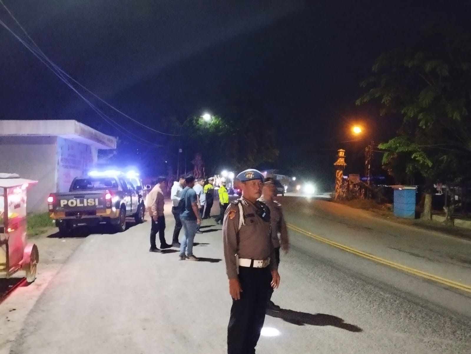 KRYD, Polres Tanjung Balai Ciptakan Kondusifitas Pada Malam Hari