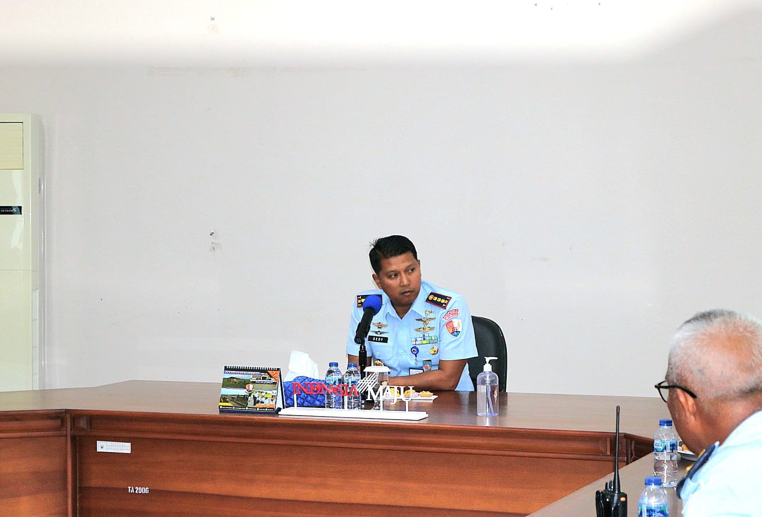 Danlanud Raden Sadjad Pimpin Rapat Persiapan Natuna Geopark Ride 2024 untuk Promosi Pariwisata dan Eksistensi NKRI