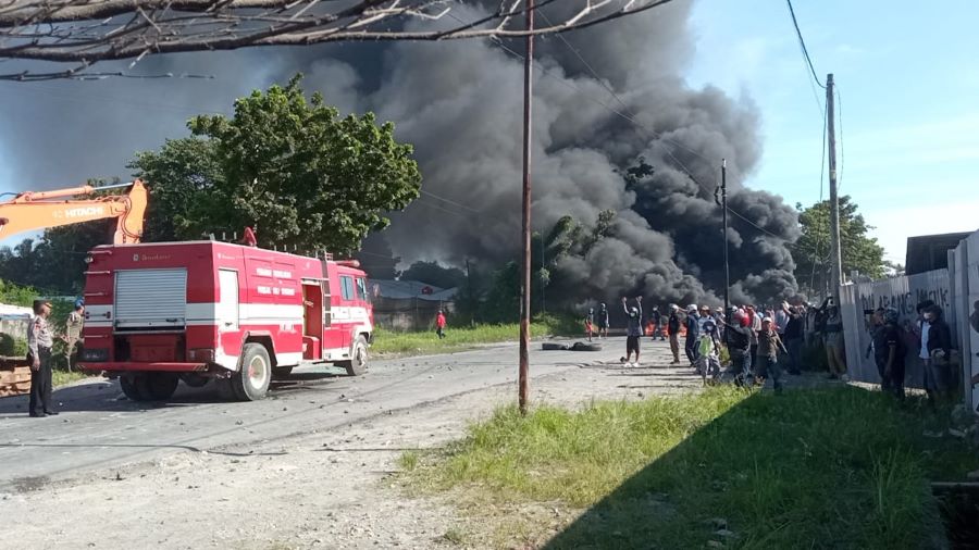 Eksekusi Bangunan Di Desa Sampali berakhir Ricuh 