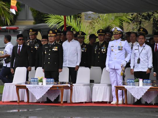 Upacara Peringatan Hari Bhayangkara Ke-78 Tahun 2024 Di-Pimpin Langsung Oleh Kapolda Papua Barat