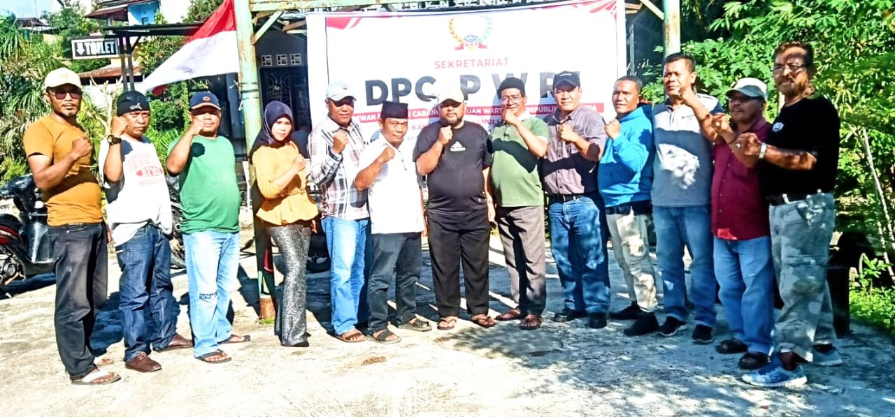 Dewan Pimpinan Cabang Persatuan Wartawan Republik Indonesia Tapanuli Selatan Adakan Rapat Kordinasi Pembahasan Persiapan Pelantikan.
