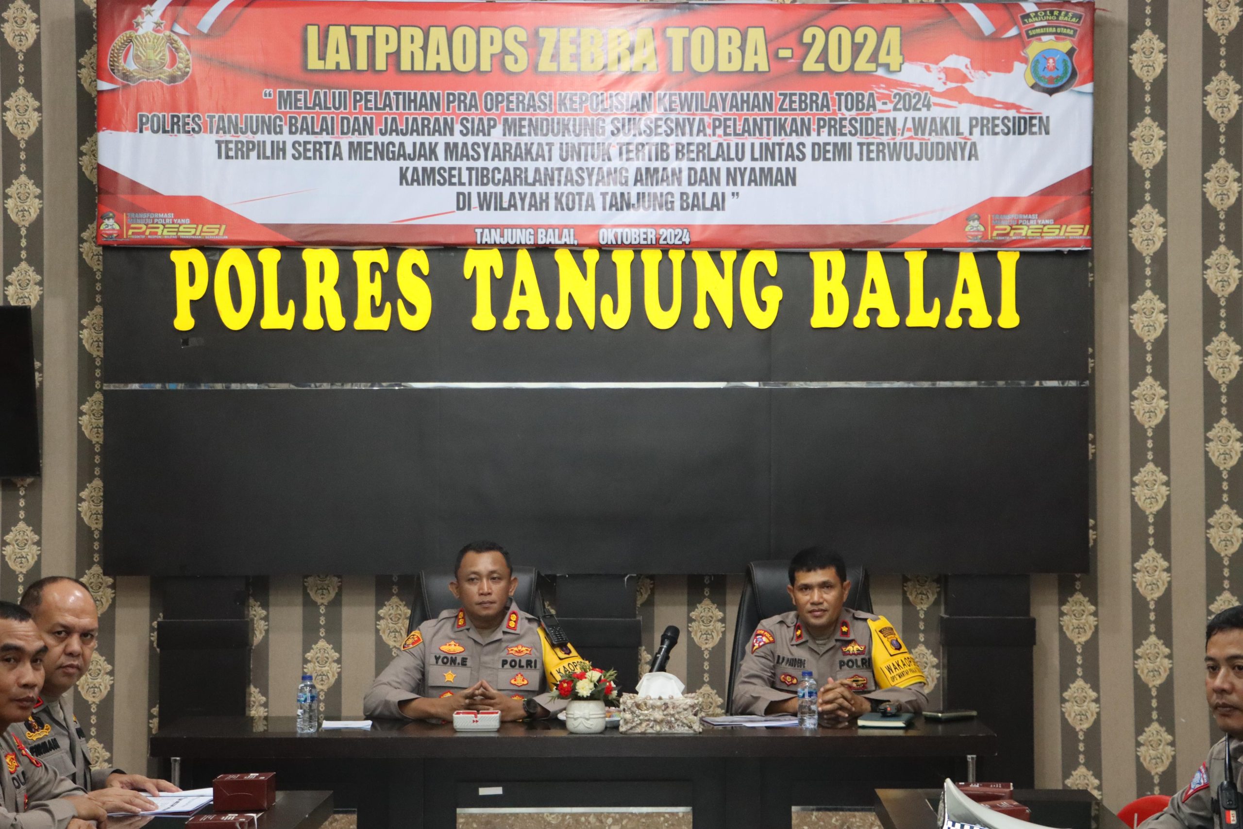 Polres Tanjug Balai Gelar LAT PRA OPS Zebra Toba 2024: Persiapan Optimal untuk Keselamatan Lalu Lintas