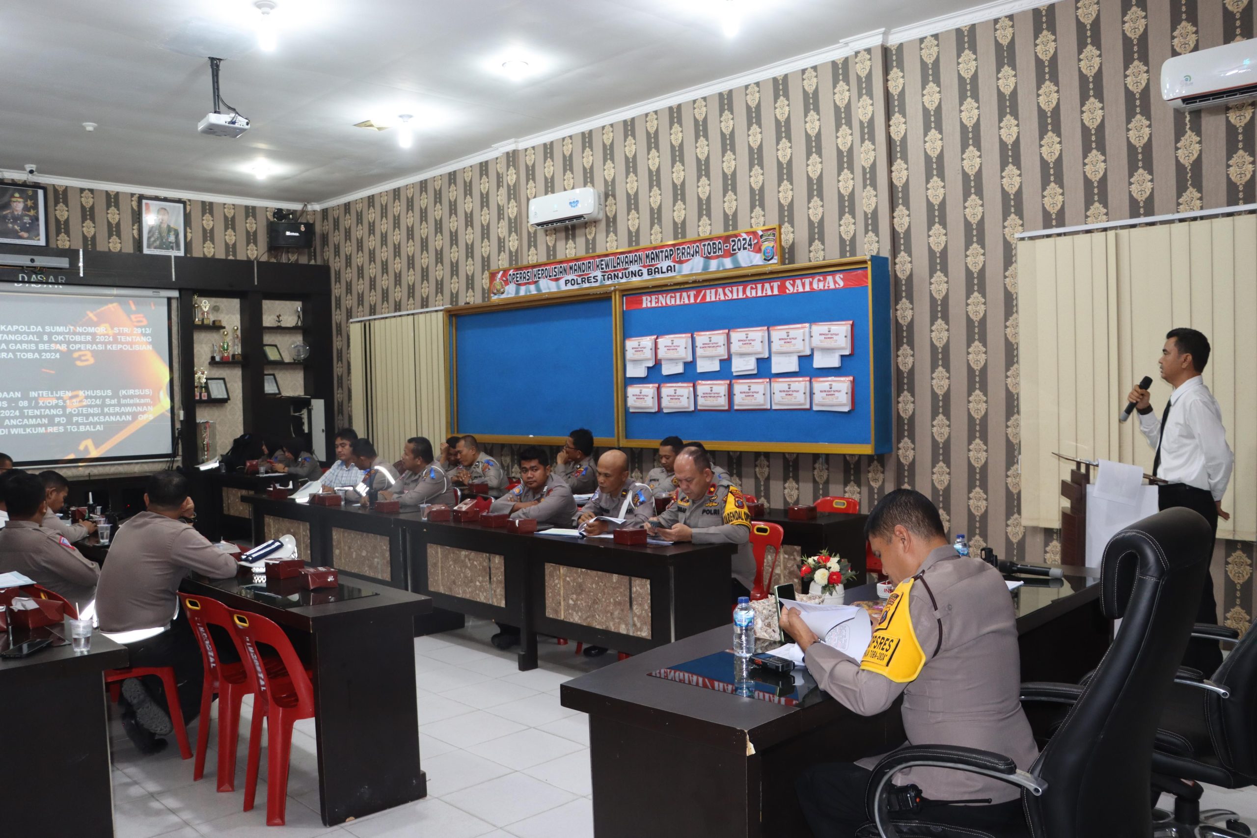 Polres Tanjug Balai Gelar LAT PRA OPS Zebra Toba 2024: Persiapan Optimal untuk Keselamatan Lalu Lintas